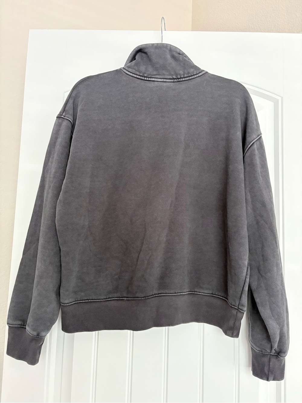 Universal Thread - Charcoal Button-Front Pullover - Picture 2 of 3